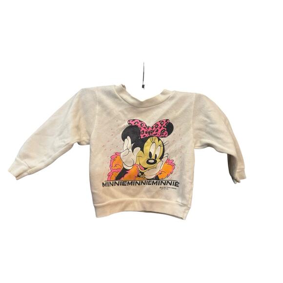 Vintage The Walt Disney Company Minnie Mouse Sweatshirt 90’s 2T - Picture 1 of 5